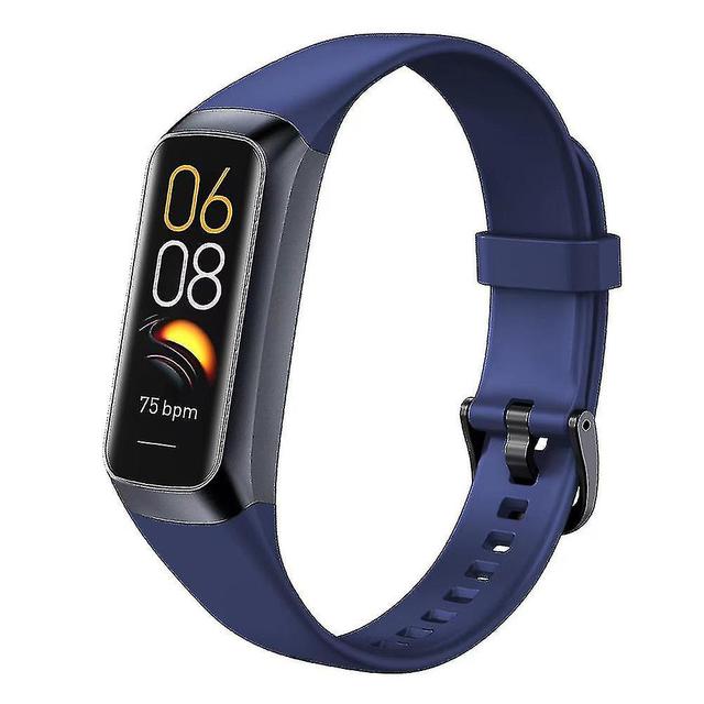 Scacv HD 1,1 Zoll Bildschirm Farbarmband Smartwatches Leichte dünne Anti-Kratz-Bildschirmuhren für Outdoor-Sportarten Blau on Productcaster.