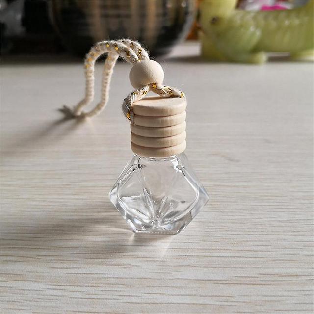 Butelka perfum samochodowych Samochodowy wylot powietrza Klip szklany Butelka samochodowa Wiszące perfumy Butelka wisiorek Ornament zapachowy Akces... on Productcaster.