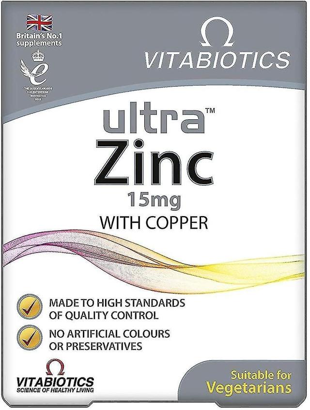 Ultra Zinc 15mg con Cobre - 60 Comprimidos on Productcaster.