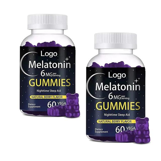 1 flaske Melatonin Gummies Immune Plus Sleep Melatonin Gummies6 mg 2pcs on Productcaster.