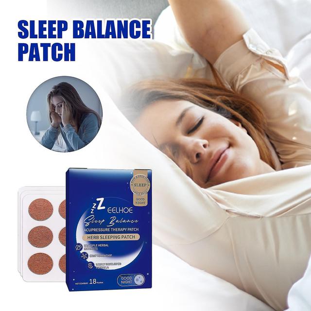 Eelhoe Sleep Patch pomaga dbać o sen, relaksuje ciało i umysł, plaster do pielęgnacji ciała, plaster wspomagający sen Suplementy witaminowe ss1 szt... on Productcaster.