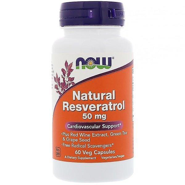 NOW Foods Ora Alimenti, Resveratrolo Naturale, 50 mg, 60 Capsule Veg on Productcaster.