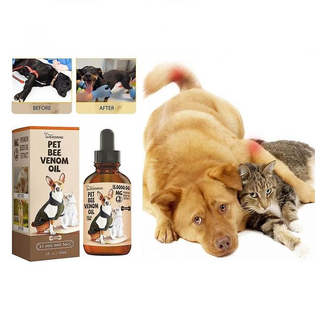 Pet Joint Care Drops Bone Deformities Healing Relieves Discomfort Joint Repair Supplement Anti Itching Dog Joint Caring Solution [OF on Productcaster.