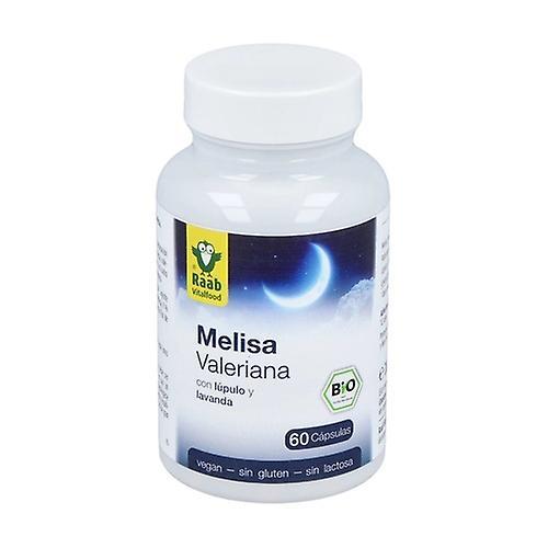 Raab Melissa-valerian med humle 60 kapsler på 480 mg on Productcaster.