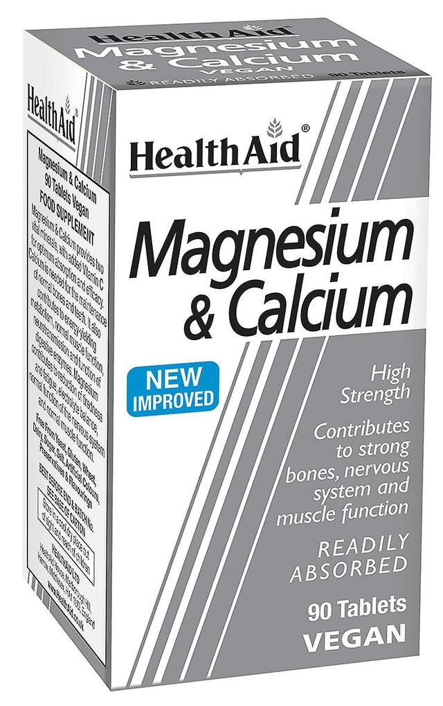 Health aid magnesium & calcium 90's on Productcaster.