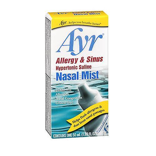 Ayr Allergy & Sinus Hypertonic Saline Nasal Mist, 50 ml (Pack of 1) on Productcaster.