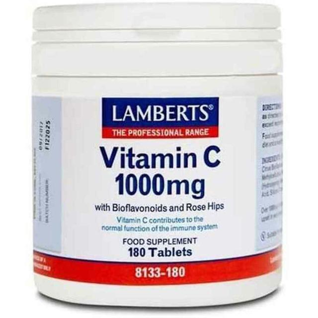 Kapsuly Lamberts Vitamín C (180 uds) on Productcaster.