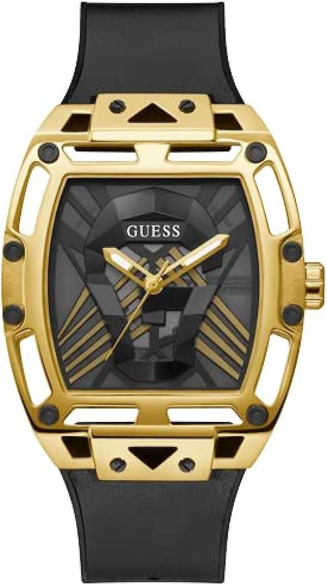 GUESS Men's Watch GW0500G1 Black and Khaki on Productcaster.