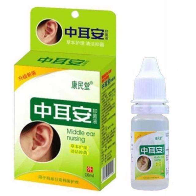 Chinese Herbal Ear Nourishing Drops Acute Otitis Media Tinnitus Aching Sore Deafness Antibacterial P on Productcaster.