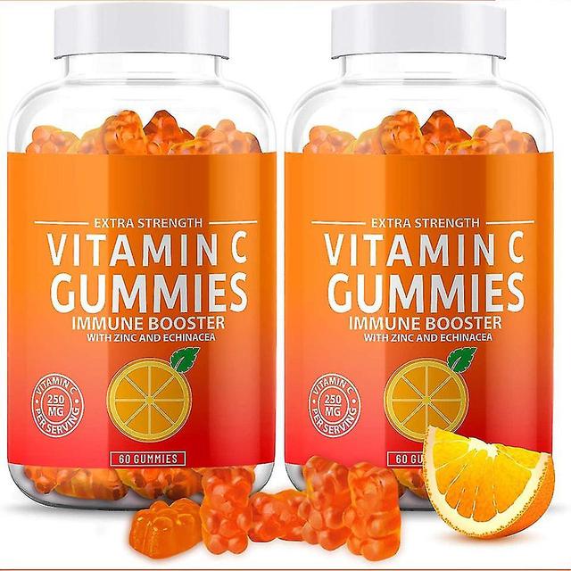 Organic Vitamin C Gummies Vitamin C Gummies Zinc Immune Support Booster Supplement Adults Kids 2 pcs on Productcaster.