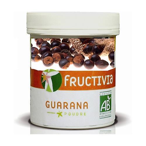 Fructivia Organic Guarana Powder 100 g of powder on Productcaster.