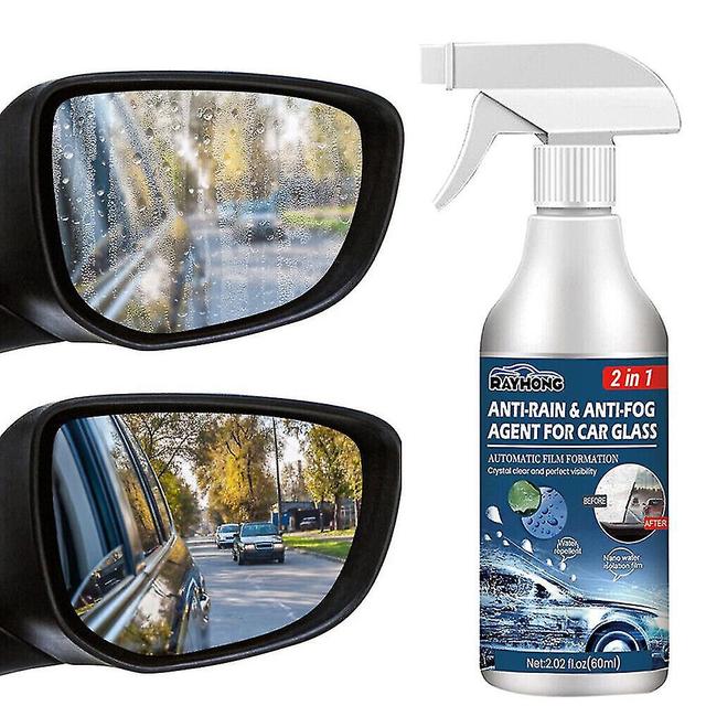 Anti-Rain Anti-Fog Car Coating Agent Spray Glass Windshield Rain Repellent Spray 180/120/60ML 120 ML on Productcaster.