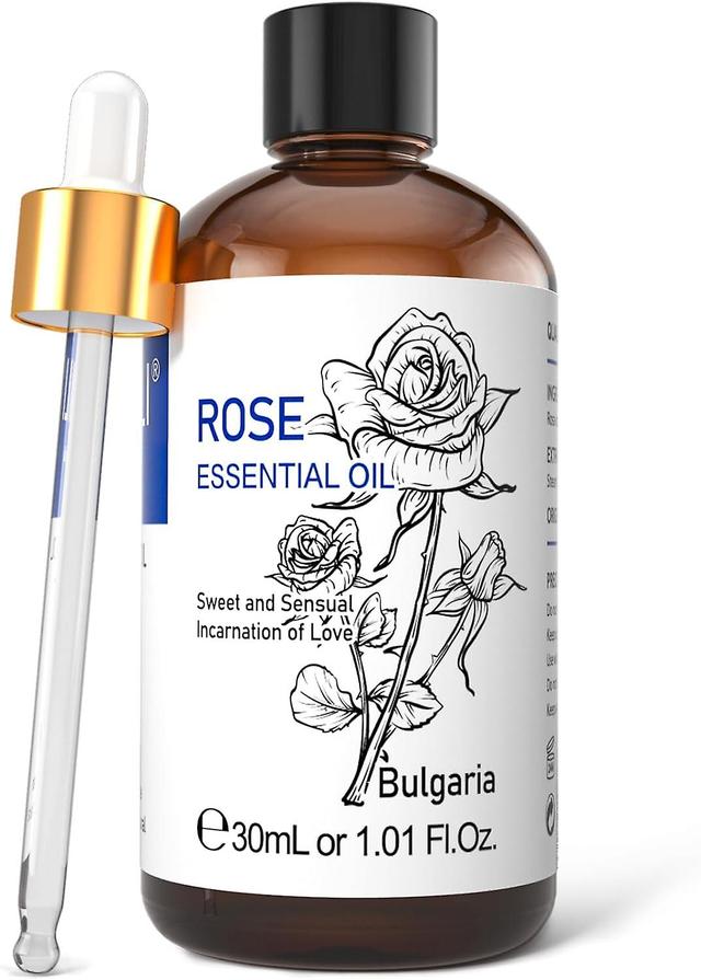 Twygv Lemongrass,rosemary, MintTea Tree OilVanilla Essential OilEssential Oil, 100% Pure Natural Undiluted Premium Oils - 30ml Rose on Productcaster.