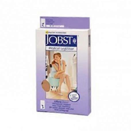 Elegant beige jobst panty high compression stockings with normal lace in size 6 on Productcaster.