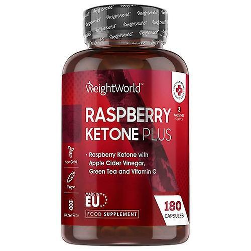 Malinový ketón plus 180 kapsuly 4280mg | Chudnutie a pilulky na spaľovanie tukov podľa WeightWorld on Productcaster.