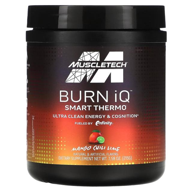 MuscleTech, Burn iQ, Smart Thermo, Mango Chili Lime, 7.58 oz (215 g) on Productcaster.