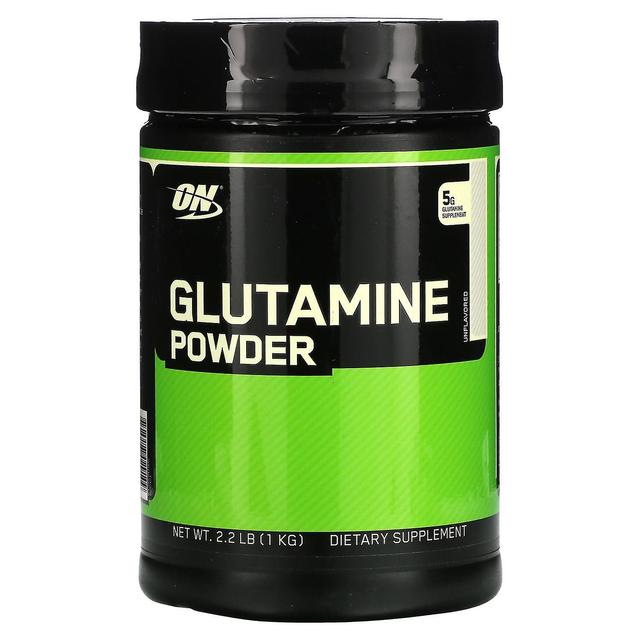 Optimum Nutrition, Glutamina en polvo, sin sabor, 2.2 lbs (1 kg) on Productcaster.