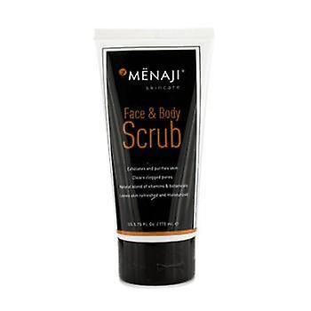 Menaji Face & body scrub - 170ml/5.75oz on Productcaster.