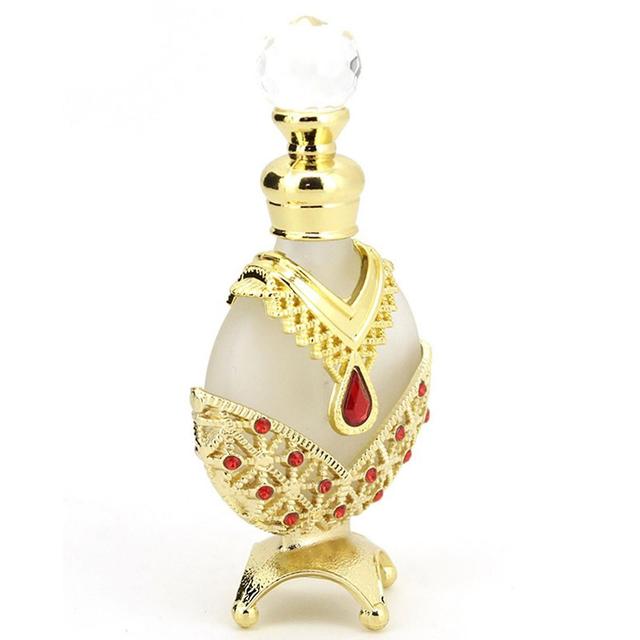 New Product Special!dubai Essential Oil Empty Bottle Perfume Bottle Decoration Glass Sub-pack Empty Bottle Without Perfume White on Productcaster.