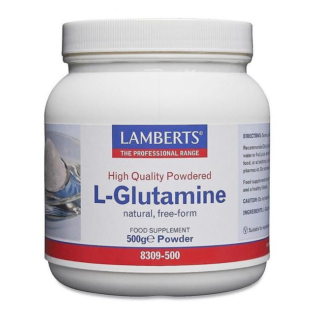 Lamberts l-glutamine powder 500g on Productcaster.