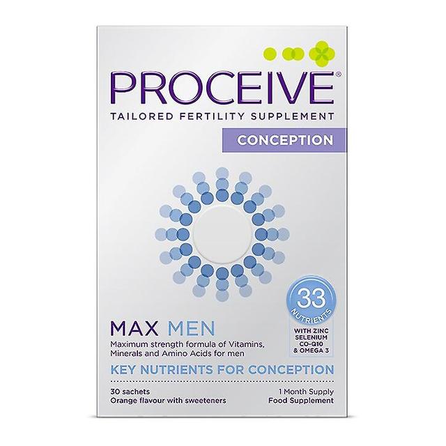 Proceive Max Men Advanced Fertility Supplement 30 Sachets on Productcaster.