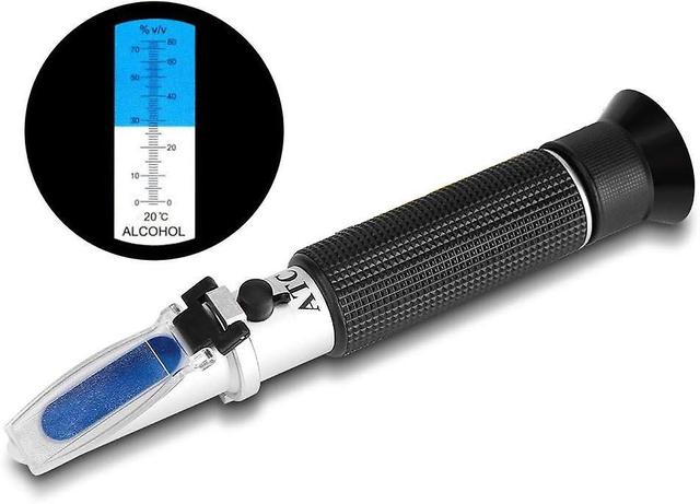 0-80% Brix Refractometer Manual Refractometer For Determining Honey Sugar Vegetable Oil Syrup Molasses With Atc Function And Instructions on Productcaster.