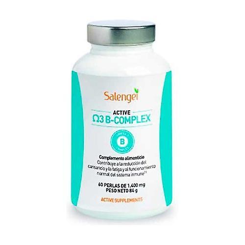 Salengei Active omega 3 b-complex 60 softgels of 1400mg on Productcaster.