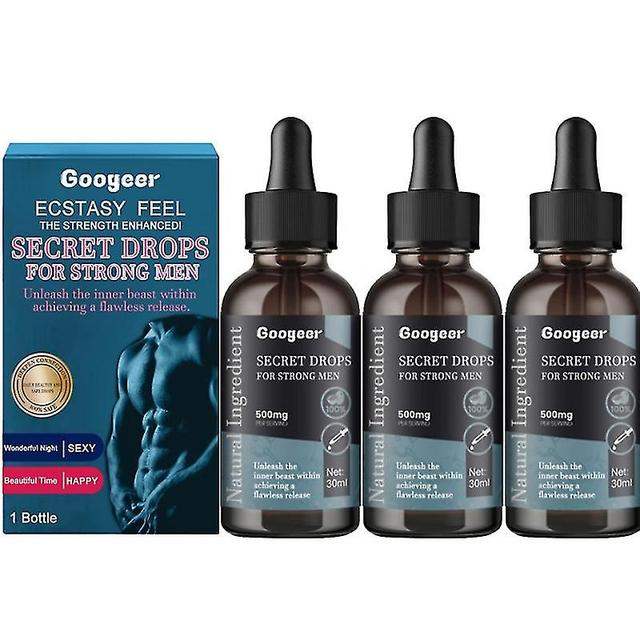 3x Secret Drops For Strong Men, Secret Happy Drops, Enhancing Sensitivity &pleasure on Productcaster.