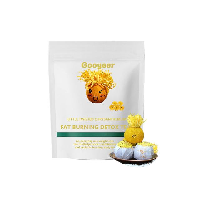 Aswei 21 pieces Chrysanthemum Flavored Detox Tea supports healthy weight, helps reduce bloating, and provides natural energy on Productcaster.