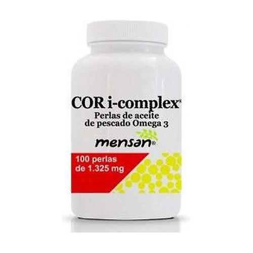 Mensan Cor I-Complex Omega 3 100 softgels on Productcaster.