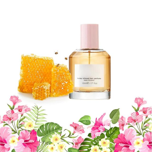 Zjrui Honey Infused Hair Perfume, A Delicate Fragrance with Sweet Notes of Honey Blended into Spring Florals 1 Pcs on Productcaster.