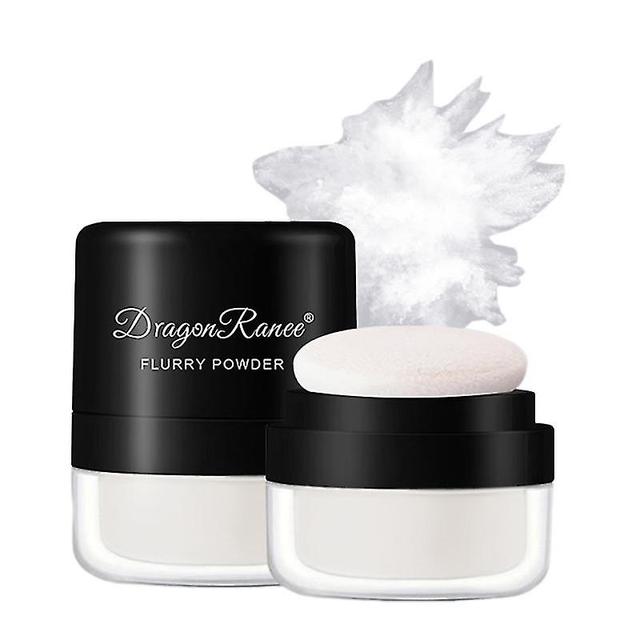 Hairlines Repair Filling Powder With Puff Thin Powder Pang Line Shadow Powder Transparent white on Productcaster.