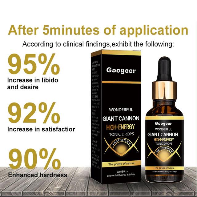 Ofocase Giant Cannon High Energy Tonic Drops Men's Enhanced Drops,30ml 30ml-1pc on Productcaster.