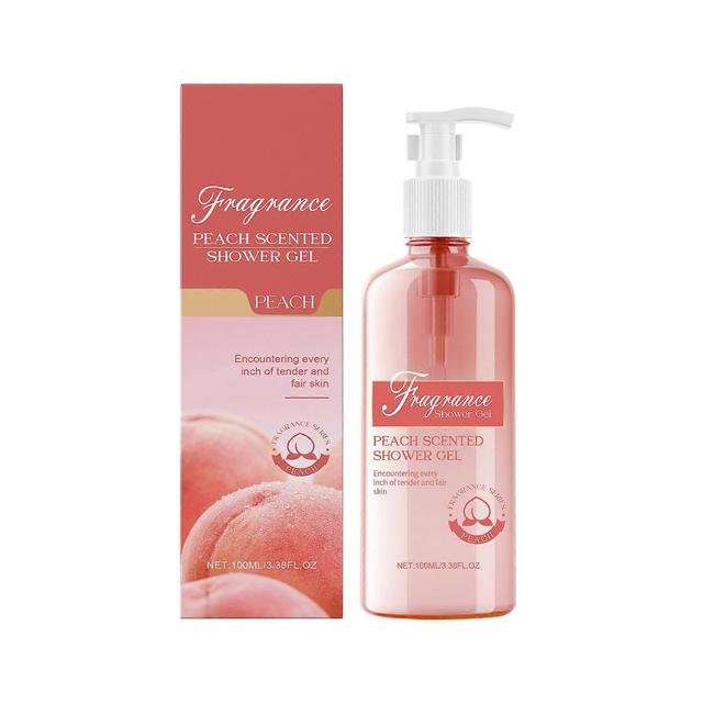 Unbrand Ladies' Fragrant Transparent Shower Gel Peach Scents 100ml FLYE2859 Multicolor One Size on Productcaster.