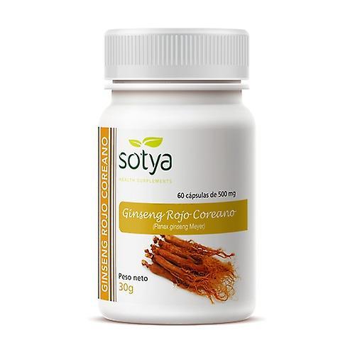 Sotya Korean Red Ginseng 60 capsules on Productcaster.