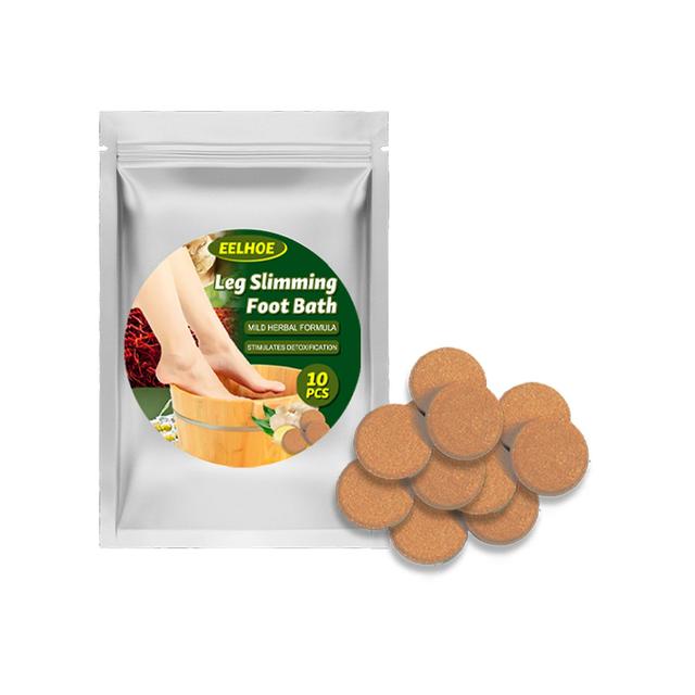 Zu Yu Pian Ginger Violence Khan Body Feet Pills To Stinky Feet Ginger Feet Wet Cold Slimming Zu Yu Foot bath tablet 10pcs on Productcaster.