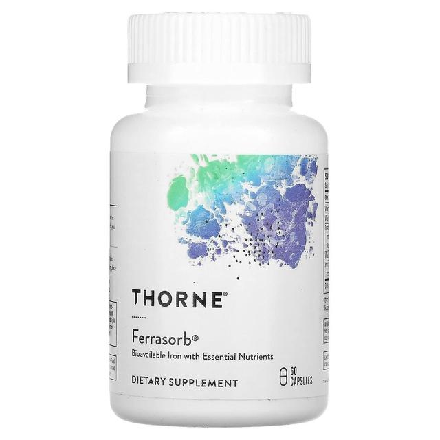 Thorne Research, Ferrasorb, 60 Capsules on Productcaster.