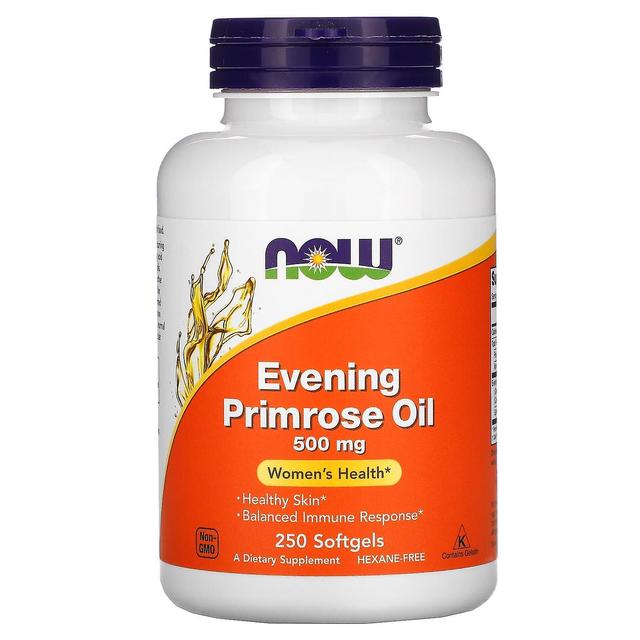 NOW Foods, Evening Primrose Oil, 500 mg, 250 Softgels on Productcaster.