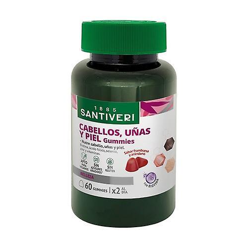 Santiveri Hair, nails and skin gummies 60 Jelly beans on Productcaster.