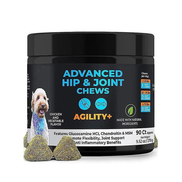 Jinzhaolai 270g Pet Dogs ADVANCED HIP & JOINT CHEWS Helps Boost&Strengthen Immune System No Preservatives Nutritional Supplements on Productcaster.