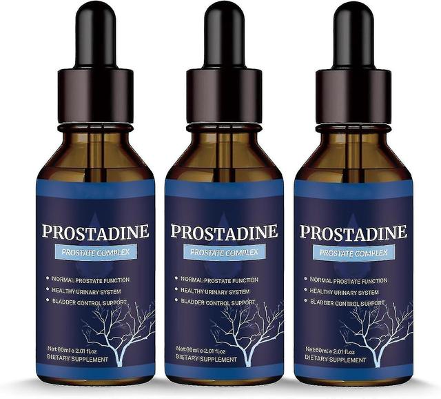 1/2/3ks Prostadinové kvapky pre zdravie prostaty, problémy s močením močového mechúra 60ml 3pcs on Productcaster.