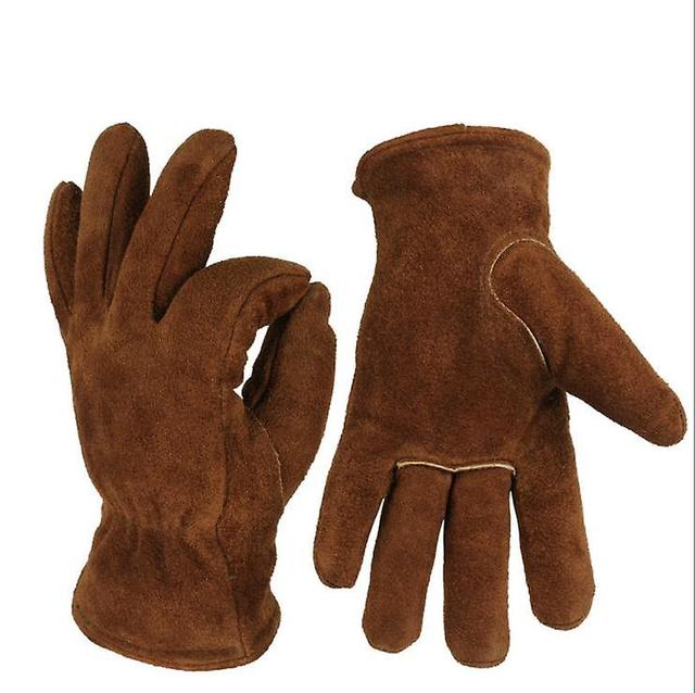 Gants chauds, gants d'hiver, gants en cuir de vache rsistant au froid, gants de travail extrieur, gants paissis rsistant aux basses tempratures, gants on Productcaster.