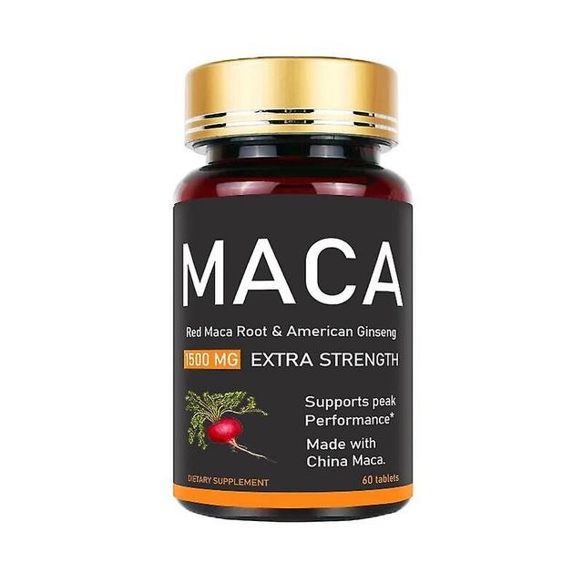 Venalisa Natgrown orgânico Maca raiz pó cápsulas 1500 mg e extrato de ginseng suplemento suporta resistência muscular e força em homens 1 bottle on Productcaster.