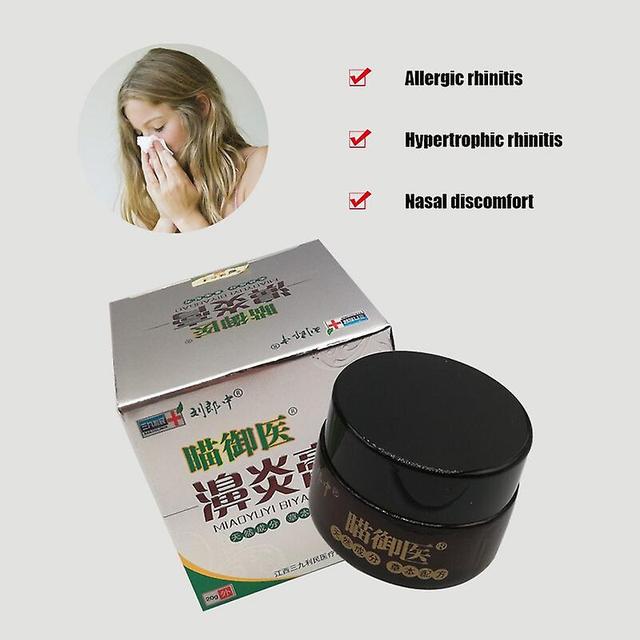 Coscelia 20g Nose Rhinitis Ointment Anti Snoring Cream For Acute Chronic Rhinitis Allergic Rhinitis Natural Ingredients Herbal Formula on Productcaster.