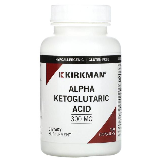 Kirkman Labs, Alpha Ketoglutaric Acid, 300 mg, 100 Capsules on Productcaster.