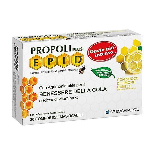 Specchiasol EPID honey-lemon propolis 20 chewable tablets (Lemon - Honey) on Productcaster.