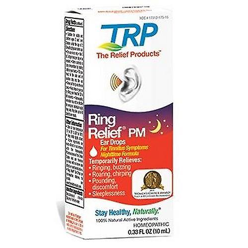 The Relief Products Ring Relief Ear Drops PM, 10 ml (Pack of 1) on Productcaster.