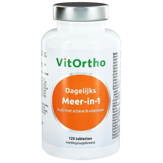 Meer-in-1 Dagelijks (120 tabs) - VitOrtho on Productcaster.