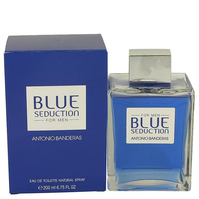 Blue Seduction Eau De Toilette Spray By Antonio Banderas 6.7 oz Eau De Toilette Spray on Productcaster.