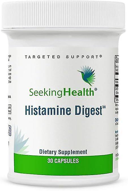 Søger sundhed | Histamin blok | Dao Supplement Enzym | Fødevareintolerance | Histamintolerance | Gi Tract Kosttilskud | Dhist kapsler (30 tæller) on Productcaster.